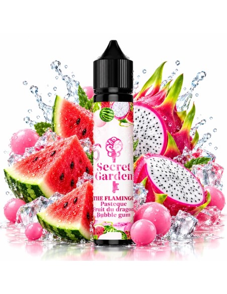 E-liquide The Flamingo 50ml Secret Garden - Secret's Labs | Vapo Shop